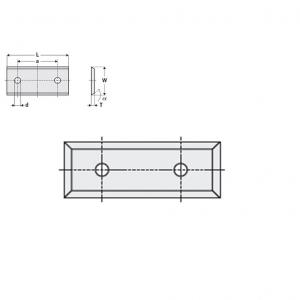 Nóż 29,5 x 8 x 1,5 K-KCR08