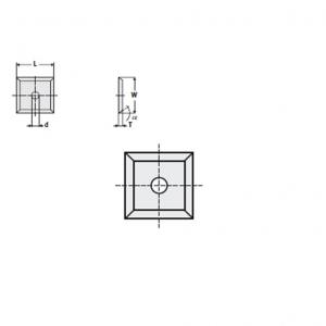 Nóż 12 x 12 x 1,5 K-KCR05