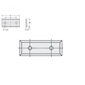 Nóż 49,5 x 11 x 1,5 K-KCR08