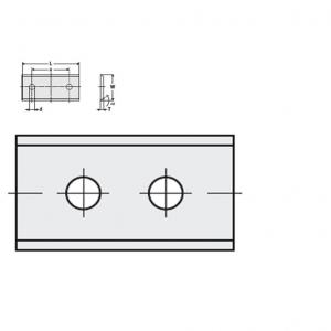 Nóż 30 x 12 x 2,5 K-KCR08