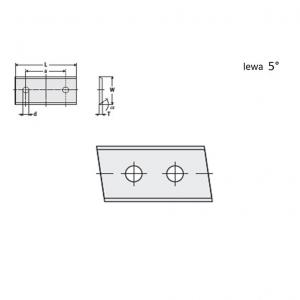 Nóż 40 x 12 x 1,5 K-KCR08