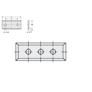 Nóż 50 x 9 x 1,5 K-KCR08