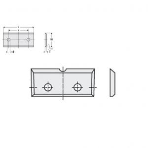 Nóż 23 x 7 x 1,5 K-KCR08