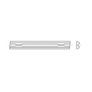 Noże do strugów elektrycznych 80,5x5,9x1,2mm (HW-węglik spiekany)