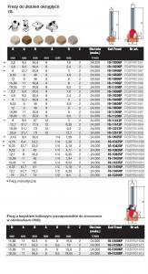 Frez do żłobień okrągłych x 3,20 x 9,50 x 50,5 x 6 Z2 FREUD 18-10006P