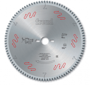 Piła do cięcia płyt obustronnie laminowanych i tworzyw sztucznych- 350 x 3,5 / 2,5 x 30 mm Z108 FREUD LU3F