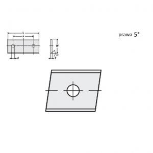 Nóż 20 x 12 x 1,5 K-KCR08