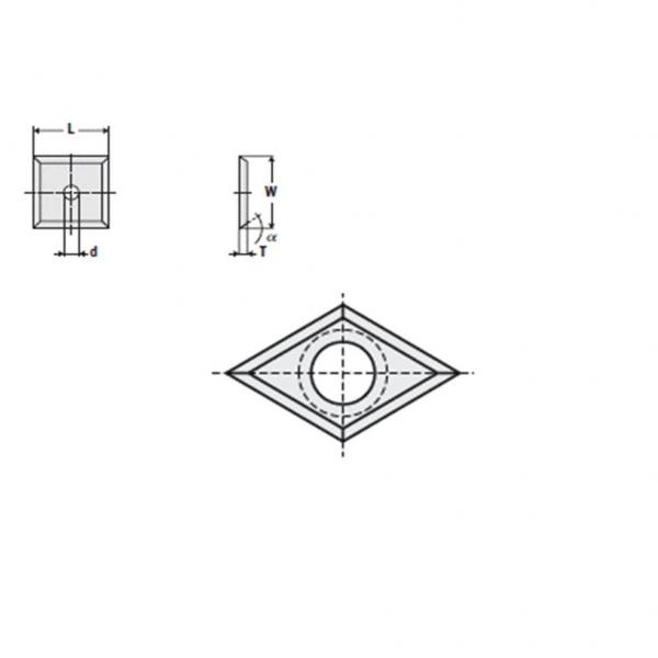 Nóż 16 x 16 x 3 K-KCR05