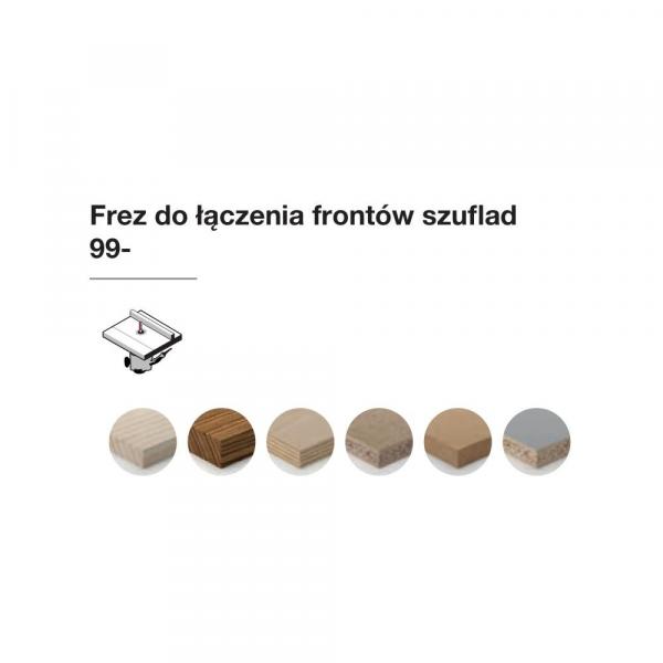 Frez do łączenia frontów szuflad x 50,50 x 13 x 49,0 x 12 Z2 α=30° FREUD 99-24012P