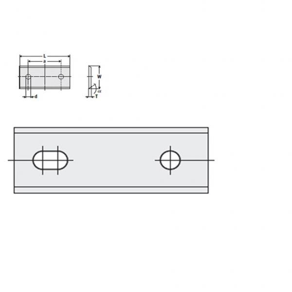 Nóż 100 x 13 x 2,2 K-KCR08