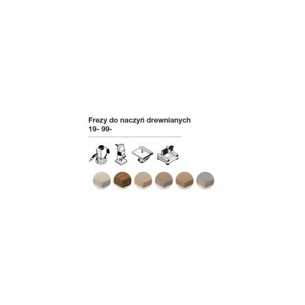 Frez do naczyń drewnianych x 19 x 15,90 x 64,1 x 6 Z2 FREUD 19-50606P