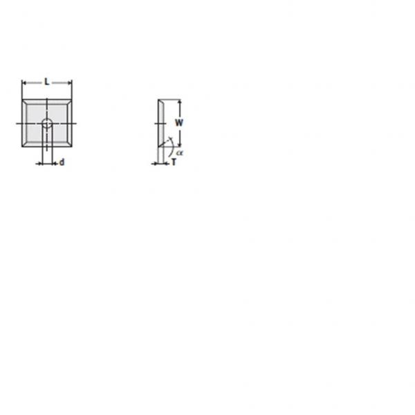 Nóż 14 x 14 x 1,2 K-KCR05