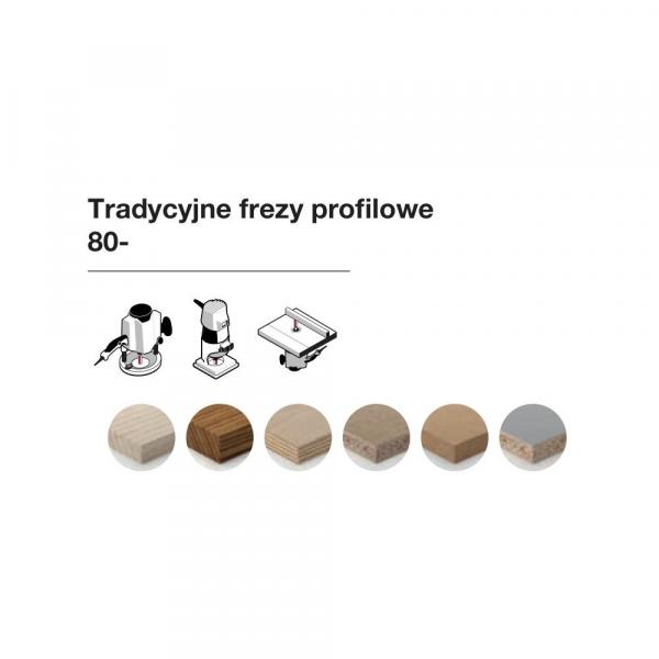 Frez tradycyjny profilowy x 22,20 x 14,30 x 56,9 x 6 Z2 FREUD 80-10206P