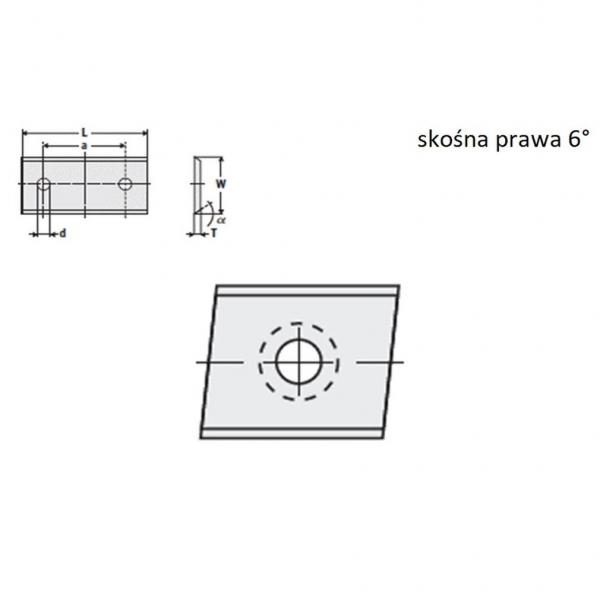 Nóż 15 x 14,3 x 2,5 K-KCR08