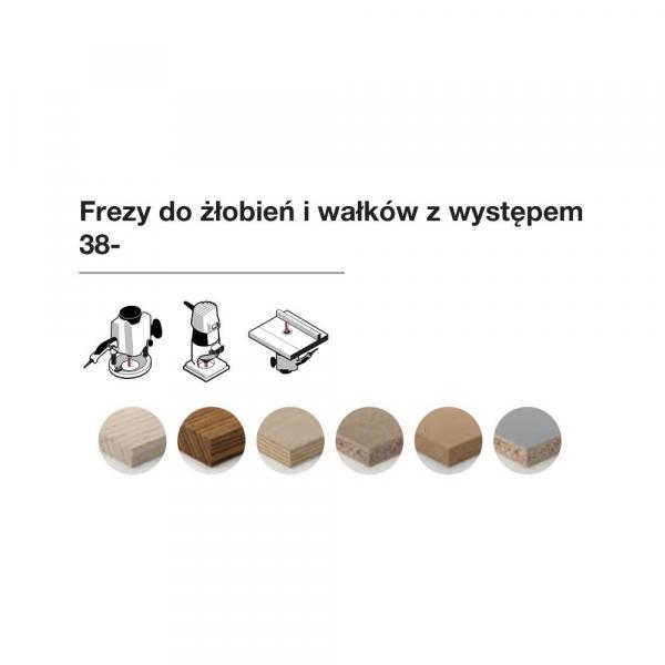 Frez do żłobień i wałków z występem x 32,70 x 14,50 x 56,7 x 6 Z2 FREUD 38-80006P