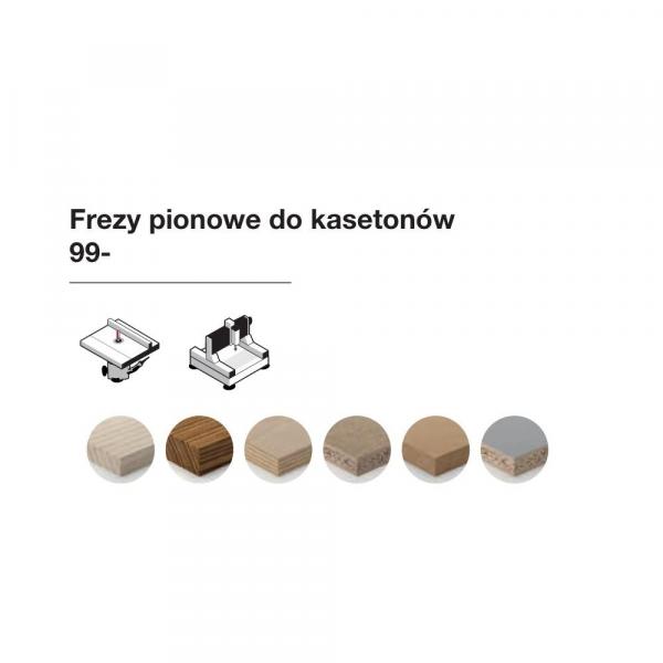 Pionowy frez do kasetonów x 31,80 x 41,50 x 79,5 x 12 R=38,10 Z2 FREUD 99-32512P